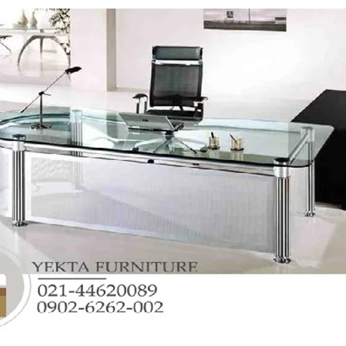 میز مدیریت شیشه ای مدل "GBM11"