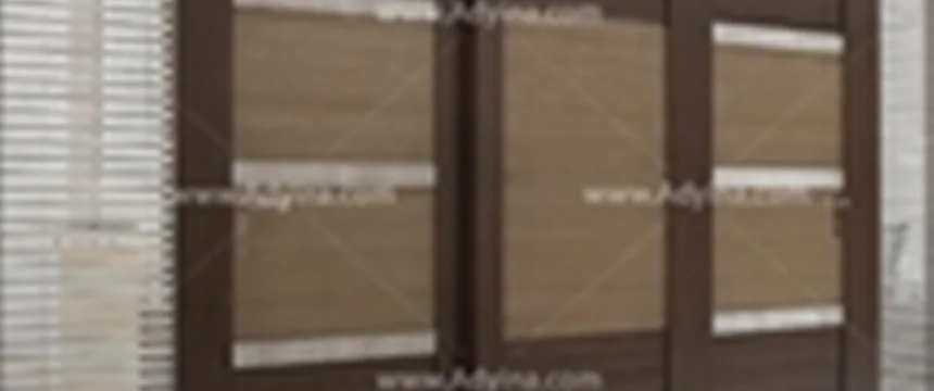 پارتیشن های دوجداره با پرده کرکره