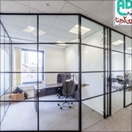 ویژگی های پارتیشن شیشه ای بدون قاب