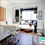 نحوه تزئین و تنظیم دفتر کار در منزل