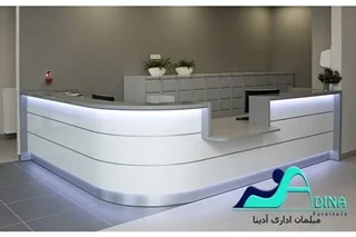 میز منشی مدل مهتاب