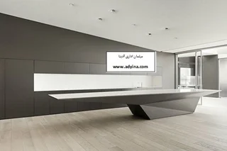 میز پذیرش مدرن مدل برف