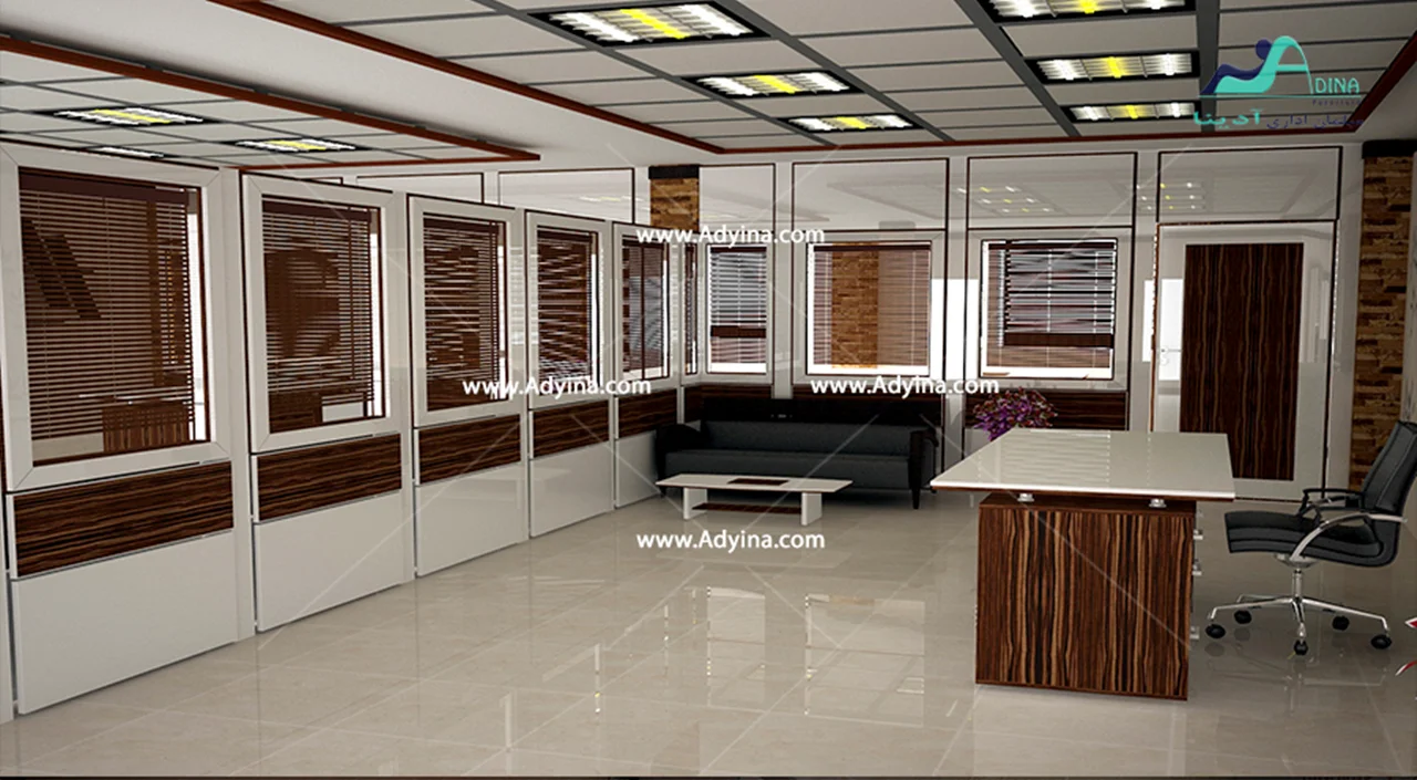 دکوراسیون اداری نمایندگی ایران خودرو